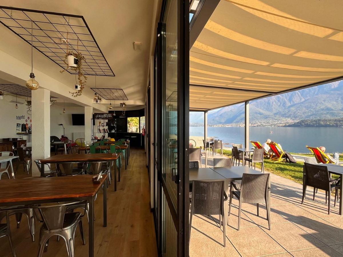 Lake Como Beach Hostel Domaso Exterior foto