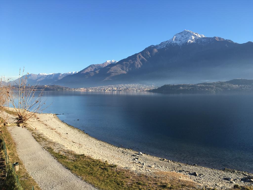 Lake Como Beach Hostel Domaso Exterior foto