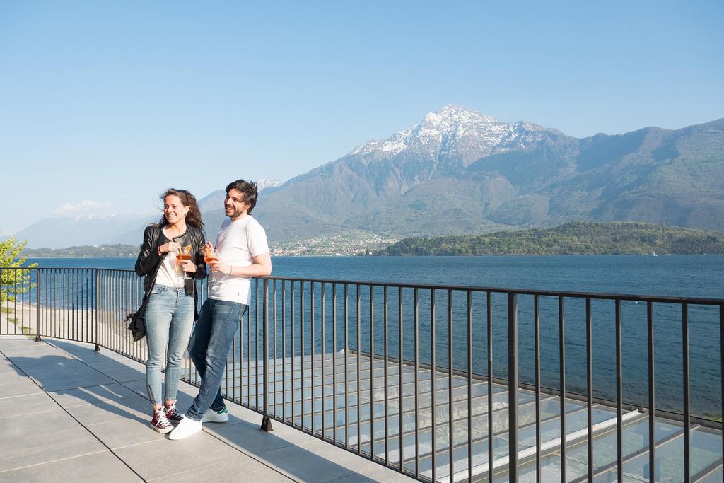 Lake Como Beach Hostel Domaso Exterior foto